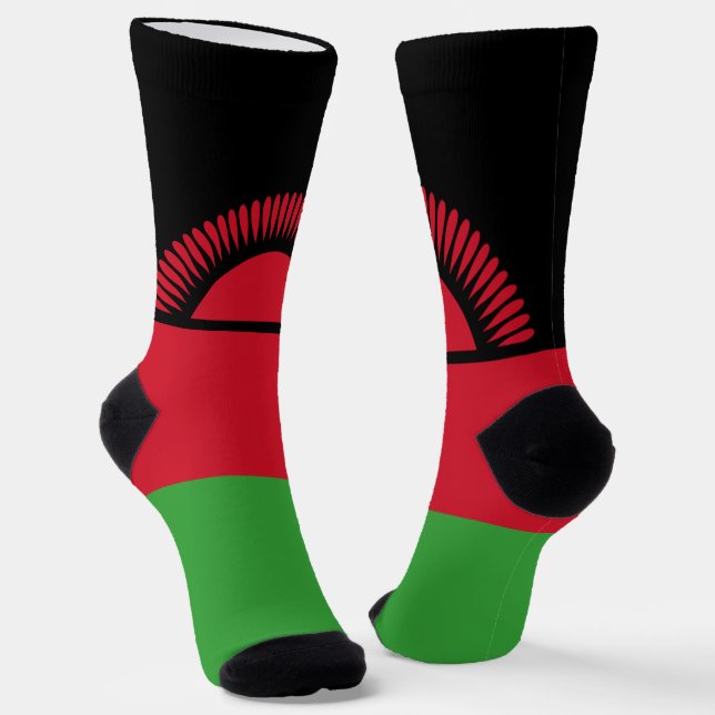 Malawi-Flagge Socken (Gewinkelt)