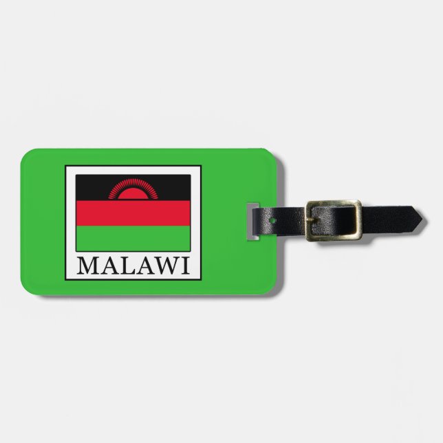 Malawi Gepäckanhänger (Vorderseite horizontal)