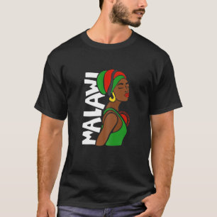 Malawi Malawi Flag Afrikanisches Erbe Ethni T-Shirt