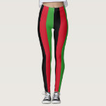 Malawi National Flag Colors Vertikal gestreift Leggings<br><div class="desc">Malawi National Flag Colors Vertical Striped Leggings in den Farben der Malawi-Fahne mit einem geschäftigen, vielschichtigen, asymmetrisch gestreiften vertikalen Muster, das überall auf den Leggings gedruckt wird. Durch die Option "Design bearbeiten" lässt sich die Größe der Streifen leicht nach Ihrem Geschmack anpassen. Die malawischen Leggings sind der ideale Begleiter für...</div>