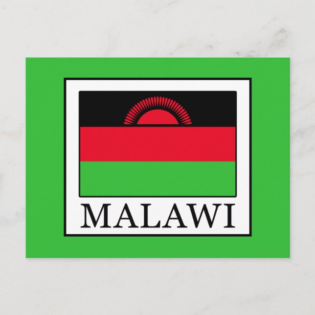 Malawi Postkarte (Vorderseite)