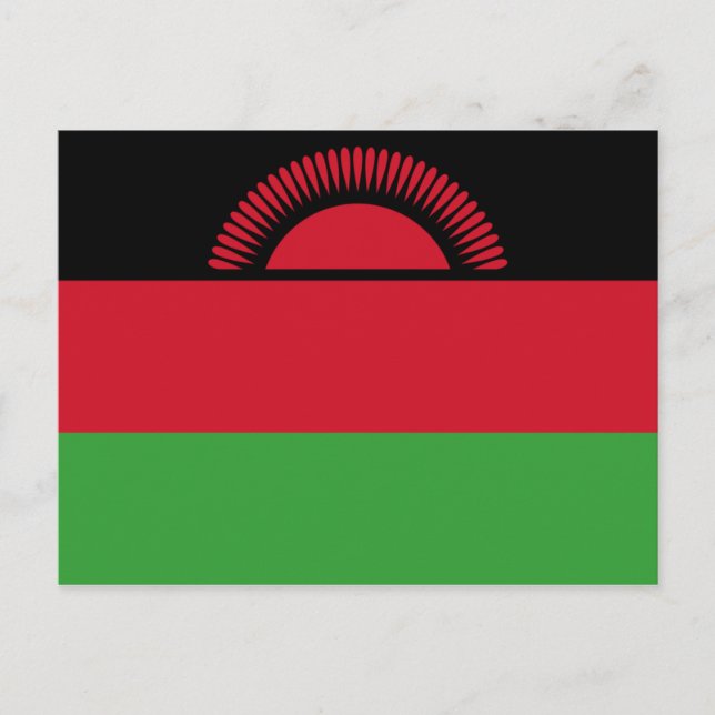 Malawi Postkarte (Vorderseite)