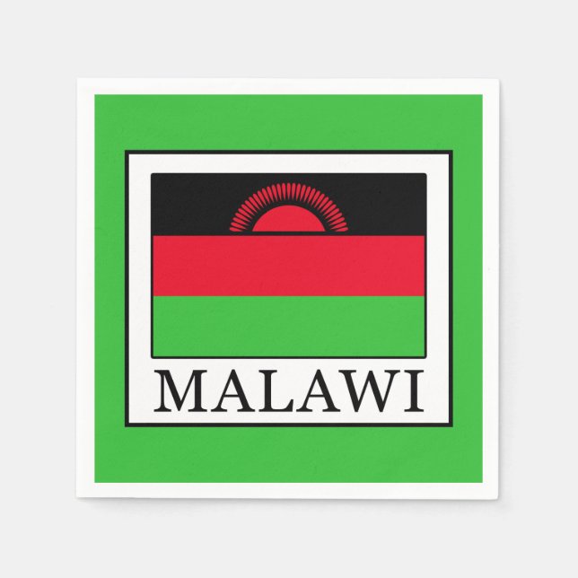 Malawi Serviette (Vorderseite)