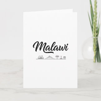 Malawi-Skyline-Reise-Urlaub-Outfits Karte