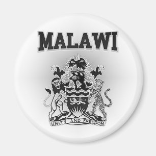 Malawi-Wappen Magnet