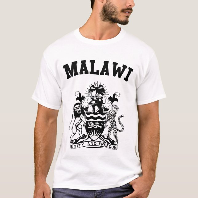 Malawi-Wappen T-Shirt (Vorderseite)