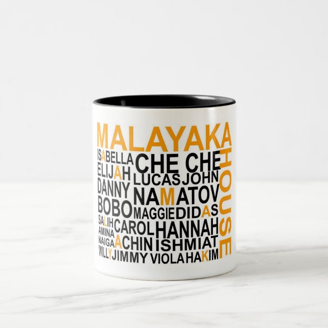 Malayaka Haus-Tasse Zweifarbige Tasse (Mittel)
