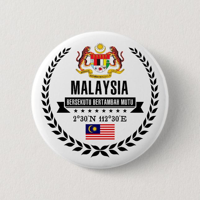 Malaysia Button (Vorderseite)