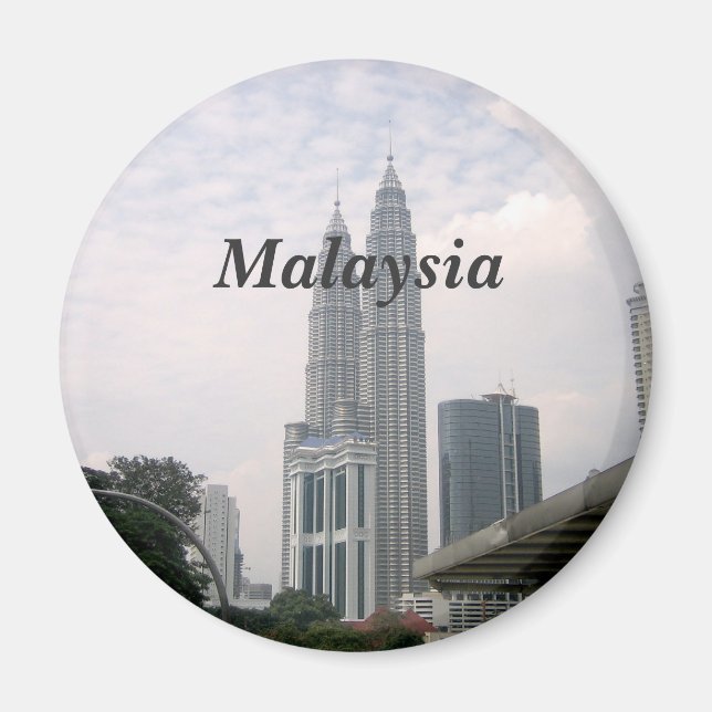 Malaysia City Magnet (Vorne)