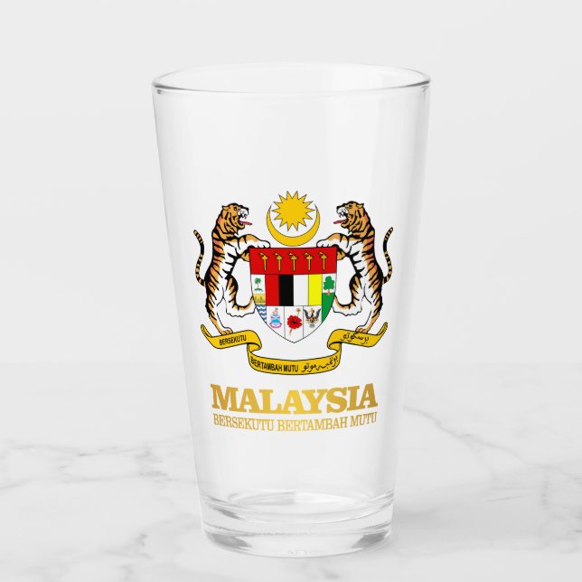 Malaysia COA Glas (Vorderseite)