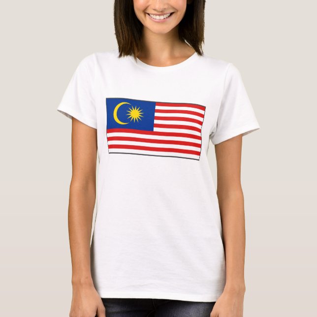 Malaysia Flag x Map T - Shirts (Vorderseite)