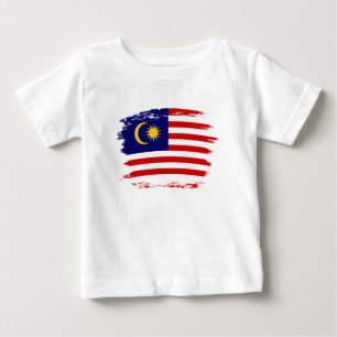 Malaysia-Flagge Baby T-shirt