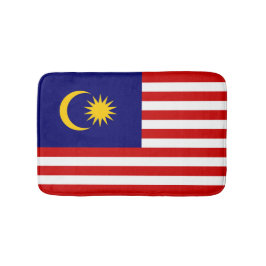 Malaysia-Flagge Badematte
