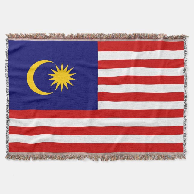 Malaysia-Flagge Decke (Vorderseite)