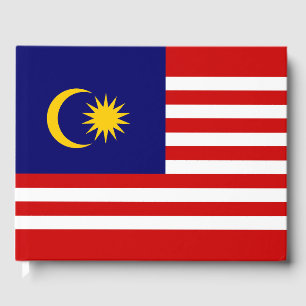 Malaysia-Flagge Gästebuch