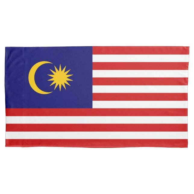 Malaysia-Flagge Kissenbezug (Vorderseite)