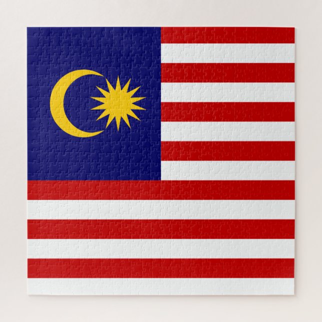 Malaysia-Flagge Puzzle (Vertikal)