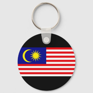 Malaysia-Flagge Schlüsselanhänger