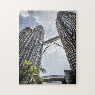 Malaysia Kuala Lumpur Petronas-Türme. Puzzle