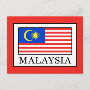 Malaysia Postkarte
