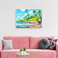 Malaysia - Premium Wrapped Canvas