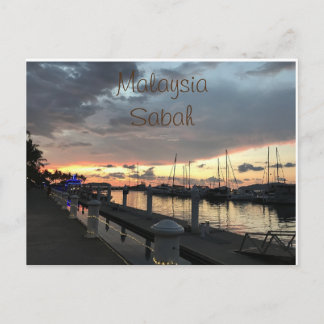 Malaysia - Sabah - Kota Kinabalu Postkarte