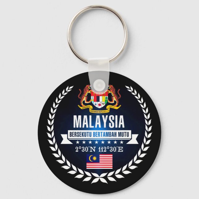 Malaysia Schlüsselanhänger (Vorderseite)