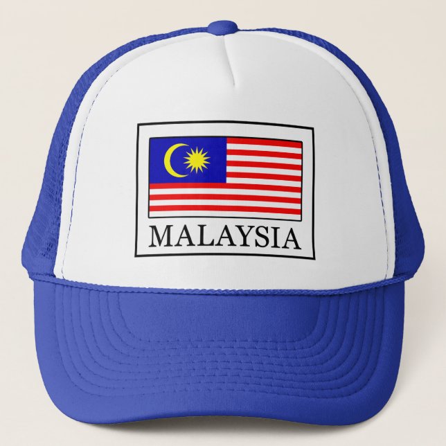 Malaysia Truckerkappe (Vorderseite)