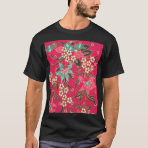 Malaysisch-indonesische Batik Art Pattern T-Shirt