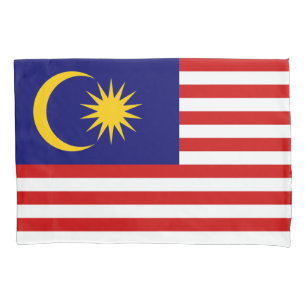 Malaysische Flagge Kissenbezug