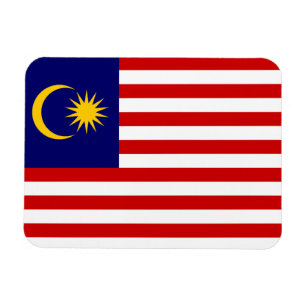 Malaysische Flagge Magnet