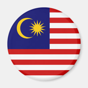 Malaysische Flagge Magnet