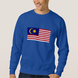 Malaysische Flagge Sweatshirt