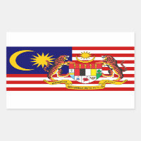 Malaysische Flagge und Wappen, Flagge Malaysias