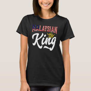 Malaysischer König Malaysia Malaysier Malaysia-Fla T-Shirt