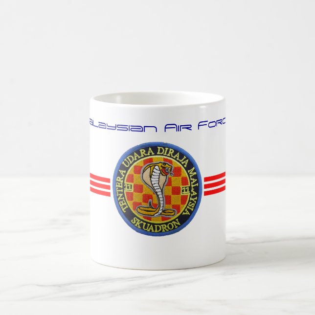 Malaysischer Luftwaffenflecken Tasse (Mittel)