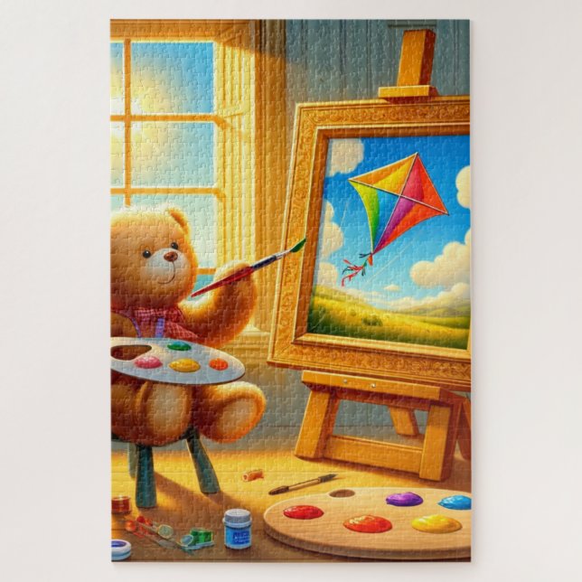 Malbär Puzzle (Vertikal)