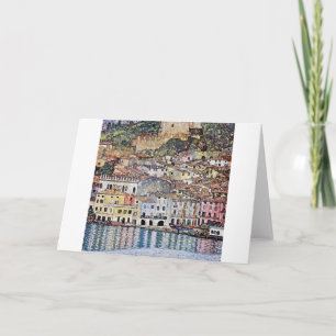 Malcesine am Gardasee, Gustav Klimt Karte