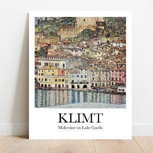 Malcesine am Gardasee, Gustav Klimt Poster