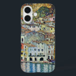 Malcesine am Gardasee Von Gustav Klimt iPhone 16 Hülle<br><div class="desc">Malcesine am Gardasee (1913) von Gustav Klimt ist ein Vintages Viktorianisches Jugendstil-Gemälde, das sich durch seine Jugendstilkunst auszeichnet. Eine schöne Aussicht auf die italienische Stadt Malcesine mit Gebäude und Häusern am Rande des Hafens. Die Zuhause und Boote reflektieren das ruhige Wasser. Sie können die Mauern des Castello Schlosses auf dem...</div>