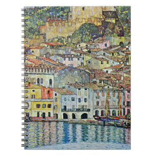Malcesine am Gardasee Von Gustav Klimt Notizblock