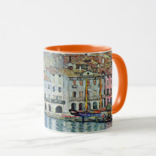 Malcesine am Gardasee von Gustav Klimt Tasse