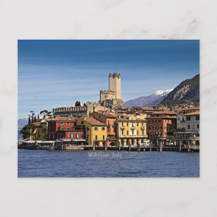 Malcesine, Italien Postkarte