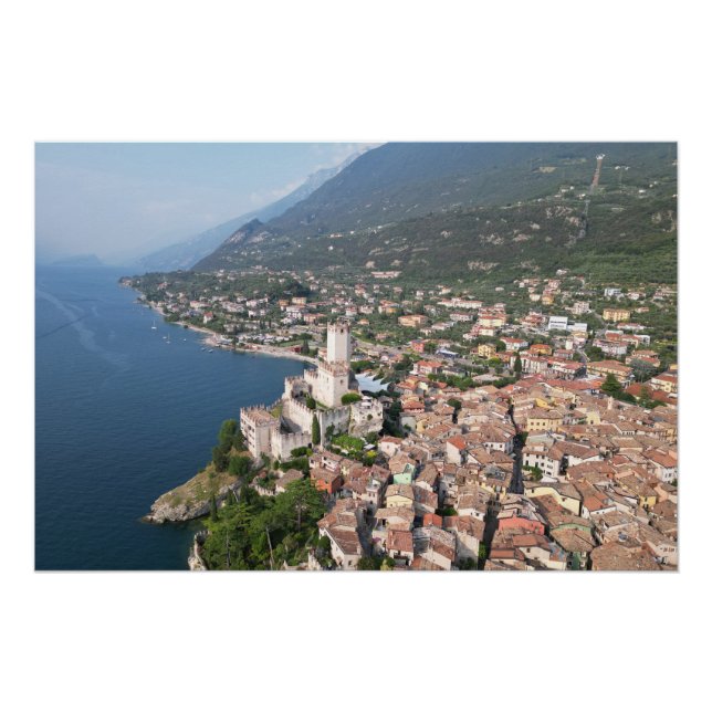 Malcesine Lake Garda Italy Poster (Vorderseite)