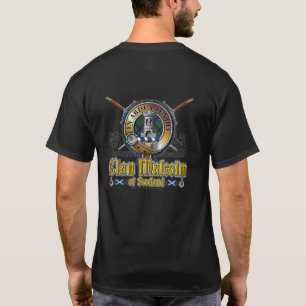 Malcolm Clan Abzeichen T-Shirt