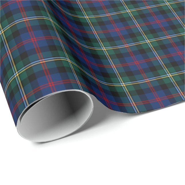 Malcolm Clan Tartan Geschenkpapier (Rolleneckpunkt)