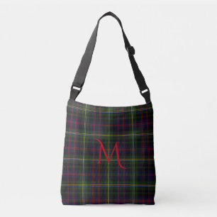 Malcolm Tartan Kariertes Überkreuzbeutel Tragetaschen Mit Langen Trägern