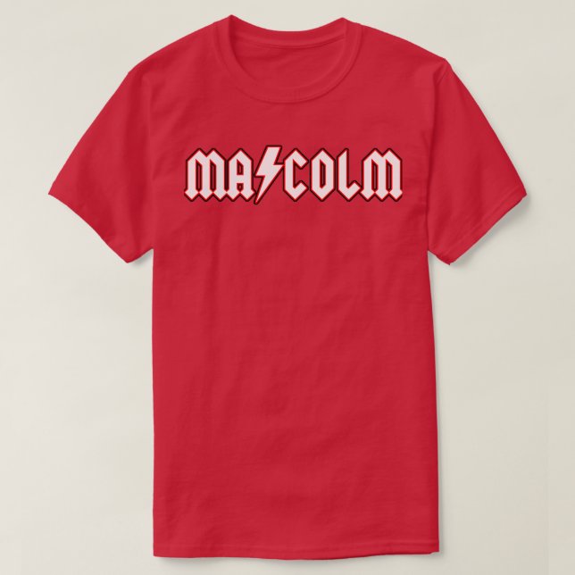 Malcolm Young Design T-Shirt (Design vorne)