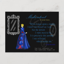 Malcontent von Sandra Madera Postcards Postkarte