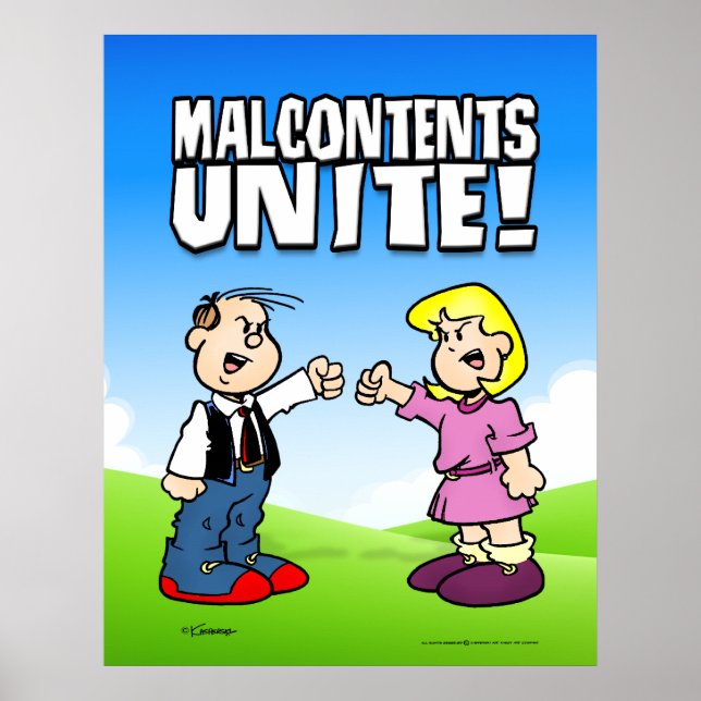 Malcontents Unit Poster (Vorne)